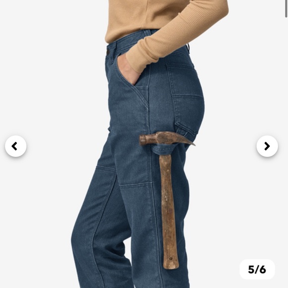 Patagonia W All Seasons Hemp Canvas Work Pants - Picture 11 of 11